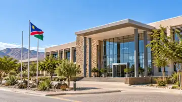 Omaheke Regional Council office park in Namibia